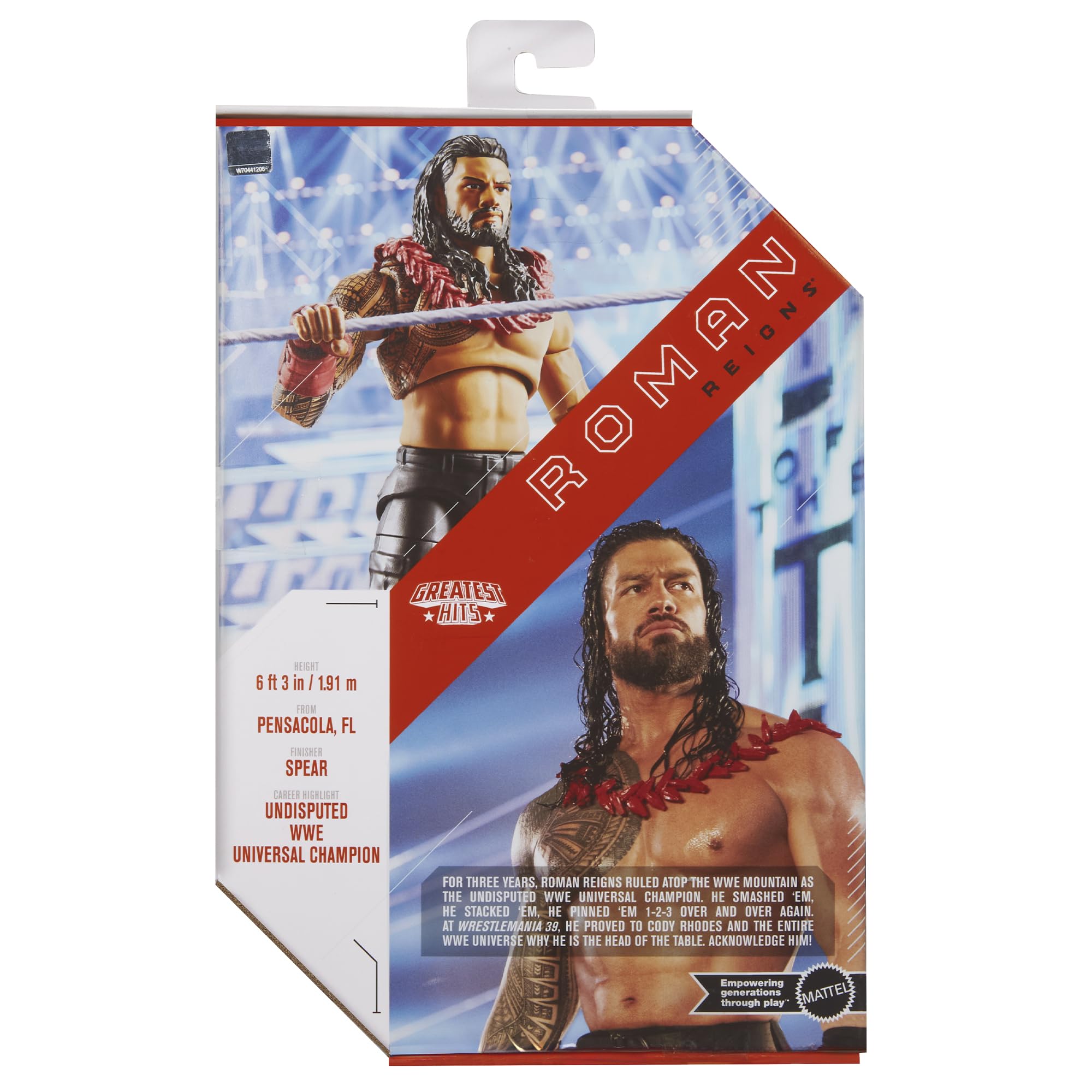 Amazon.co.jp: Roman Reigns(ゴールドWWEベルト)-WWEベストオブ